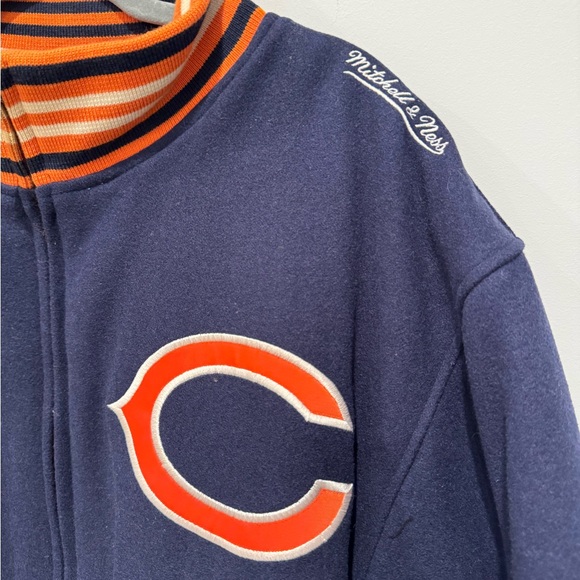 Mitchell & Ness Men’s Reversible - Wool Varsity Jacket XL - Picture 7 of 10